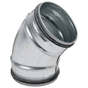 Spiraalbuis Bochtstuk 45° Ø100mm