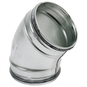 Spiraalbuis Bochtstuk 45° Ø125mm