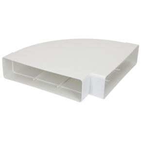 Sanivesk Vlakkanaal Bocht Horizontaal 220x55mm