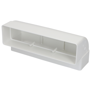 Sanivesk Vlakkanaal Bocht Verticaal 220x55mm