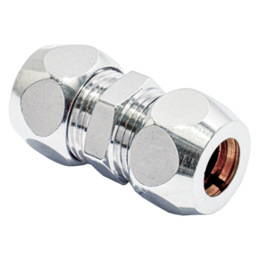 Sanivesk Knelkoppeling Chroom Sok 10x10mm