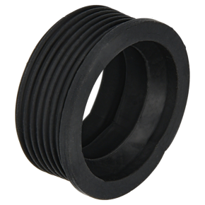 Sanivesk Rubber Overgangsmanchet 40mm Uitwendig x 32mm Inwendig Zwart