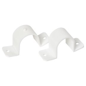 Sanivesk Valpijpbeugels + Dop Wit 32mm